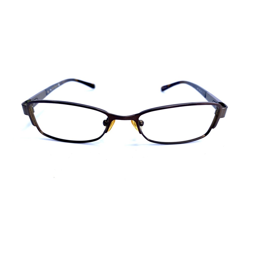 Kate Spade NY Brown Tortoise Metal Rectangular Glasses Averil 0RX3 49 16 135